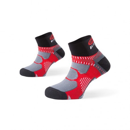 BV SPORT | Running ankle socks RSX red 